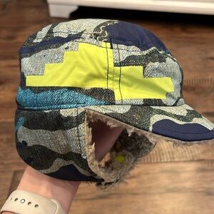 Patagonia winter hat with ear flaps